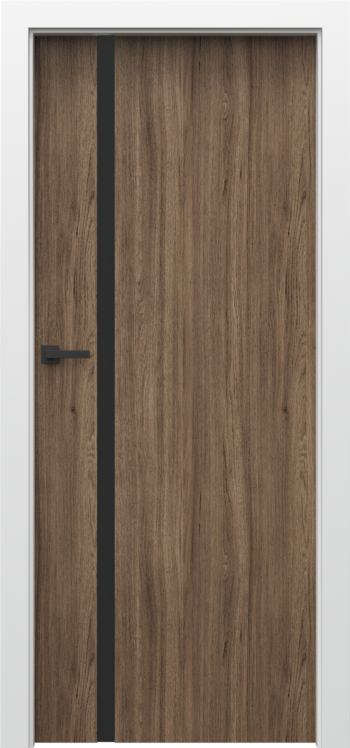 Порта ЛОФТ 4.A черно стъкло