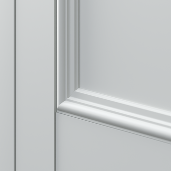 Porta ORNATO_Lakier UV Premium Plus_Szary RAL 7035_ramka z płyciną_detal