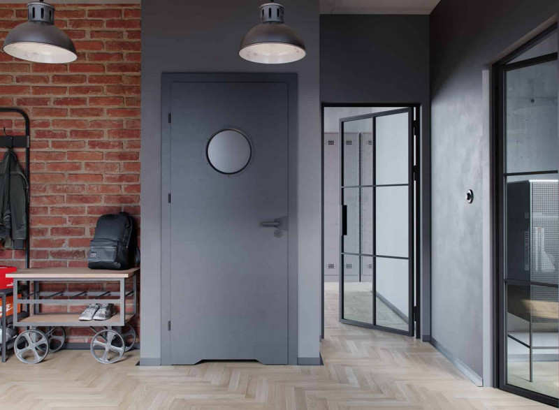 Dveře do prádelny: základem je odolnost proti vlhkosti