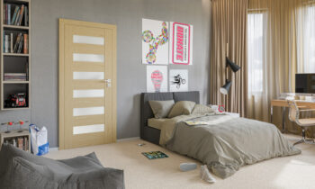 doors to a teenager's room Nature Concept