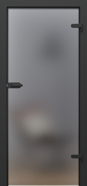 PORTA GLASS matt graphite glass